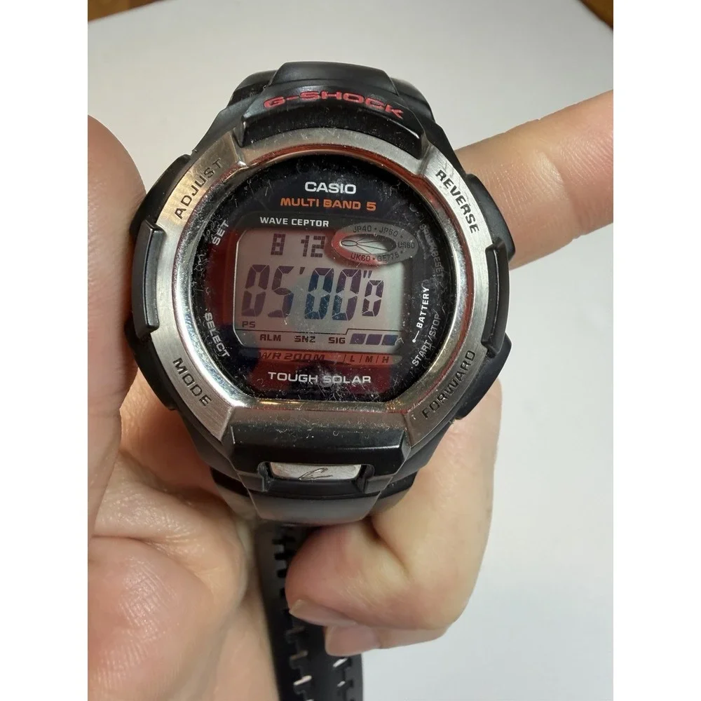 VTG Casio G-Shock GW-800 Mod.3061 Digital Sport Solar Watch Men's 43mm 200m